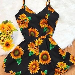Sunflower Romper